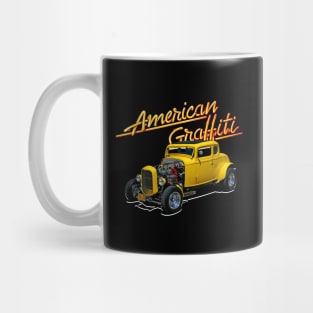 Funny American Graffiti Shirt Special Vintage Racing Car Mug